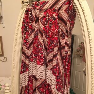 Free People handkerchief skirt